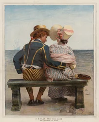 Un marinaio e la sua ragazza
